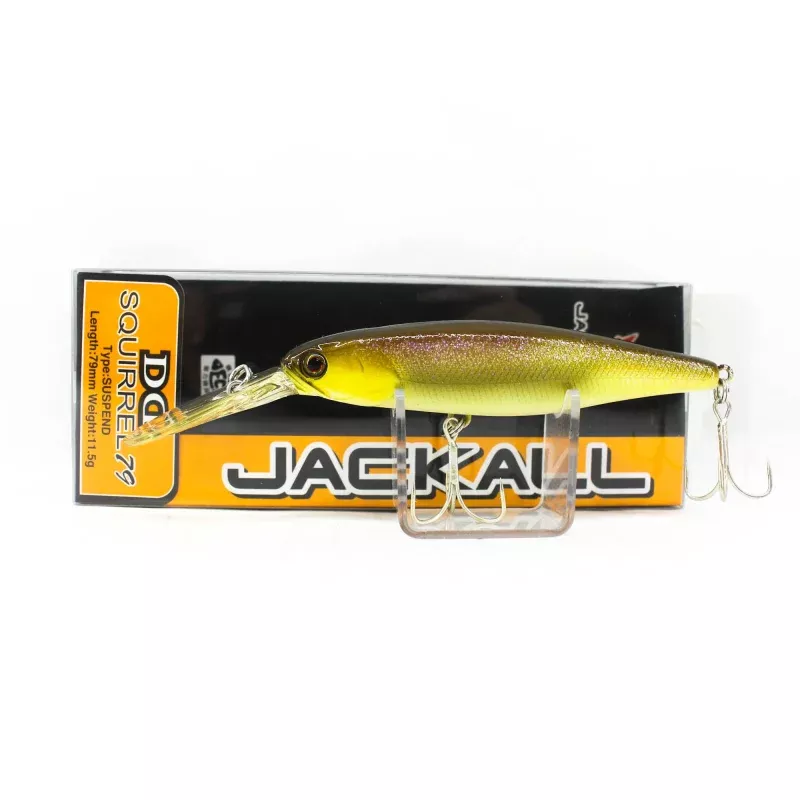 Jackall DD Squirrel 79SP Suspending Lure Kawashima Prism Wakasagi (2944)