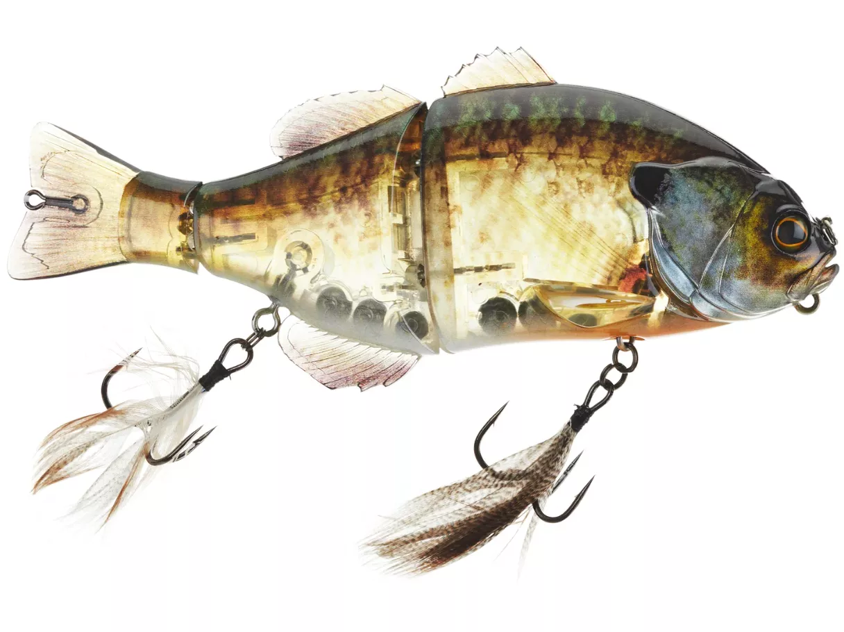 Jackall Gantarel Segmented Swimbait - Ghost Gill