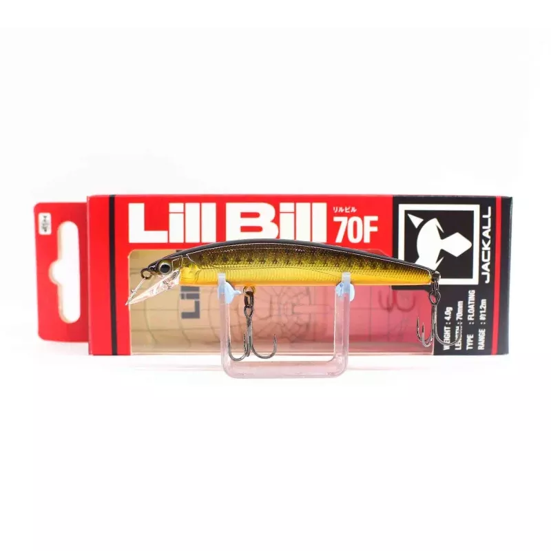 Jackall Lill Bill 70F Floating Lure Gold Black Magic (1573)