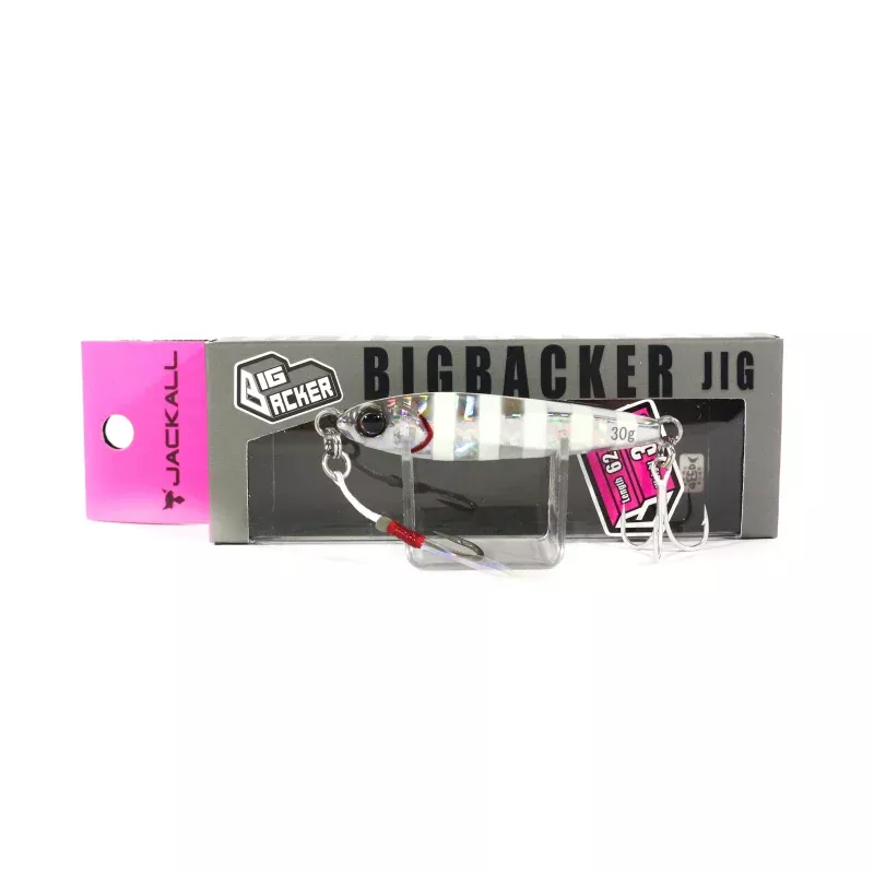 Jackall Metal Jig Big Backer 30 grams Glow Stripe (5402)