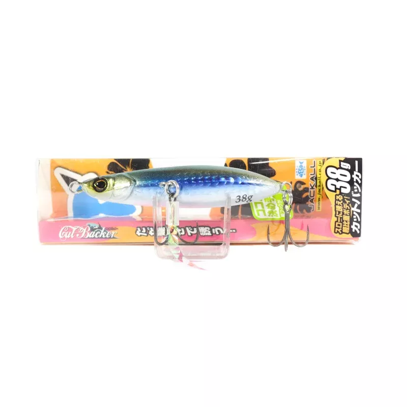 Jackall Metal Jig Cut Backer 38 grams Baitfish (9432)