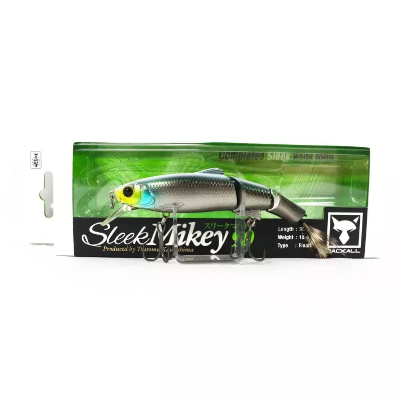Jackall Mikey Sleek 90 Floating Lure Kawashima Shiromeimetsu Bone (1963)