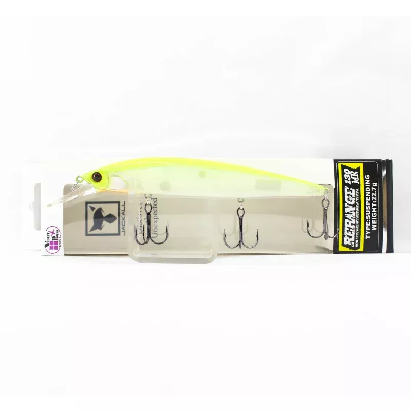 Jackall Rerange 130SP MR Suspend Lure UV Secret Chart Clear Tiger (7572)
