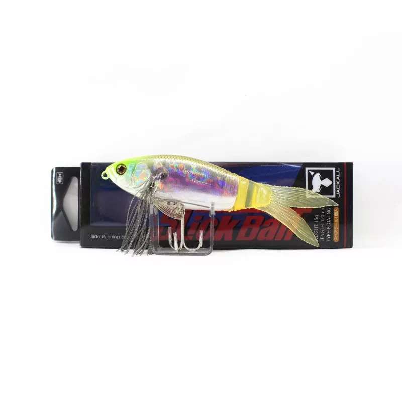 Jackall Slick Bait 120 Floating Lure Flash Sight Chart (3648)