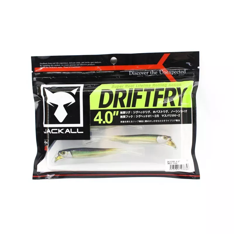 Jackall Soft Lure Drift Fry 4 Inch Sweet Fish (3346)