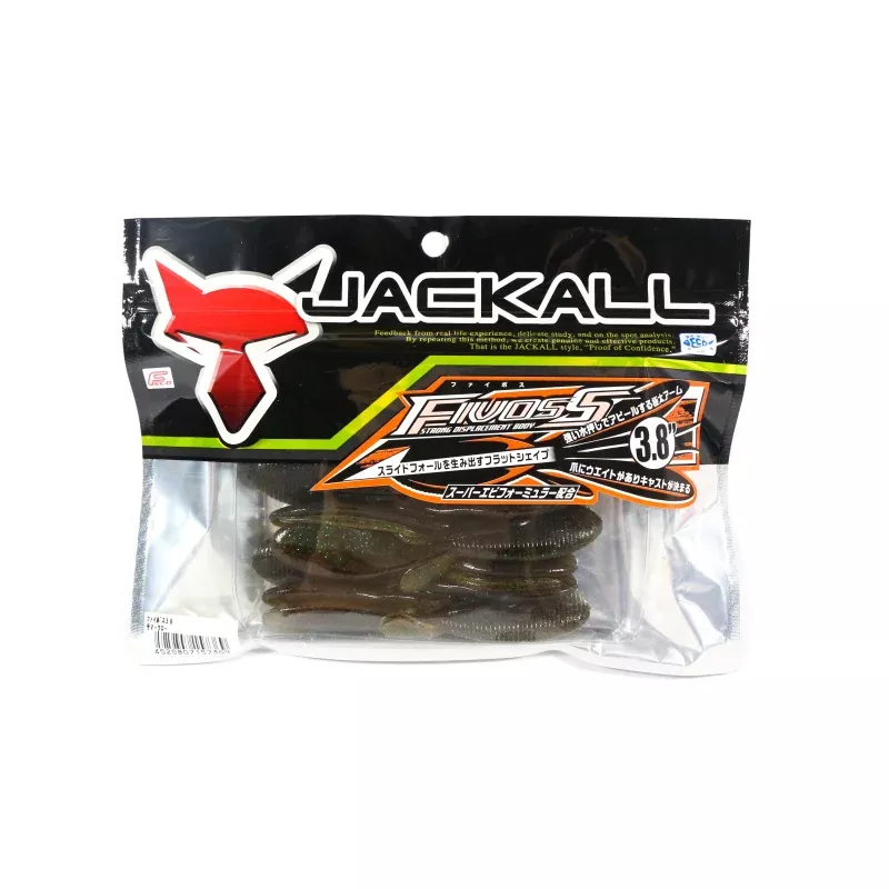 Jackall Soft Lure Fivoss 3.8 Inch 5 pcs Summer Craw (7369)