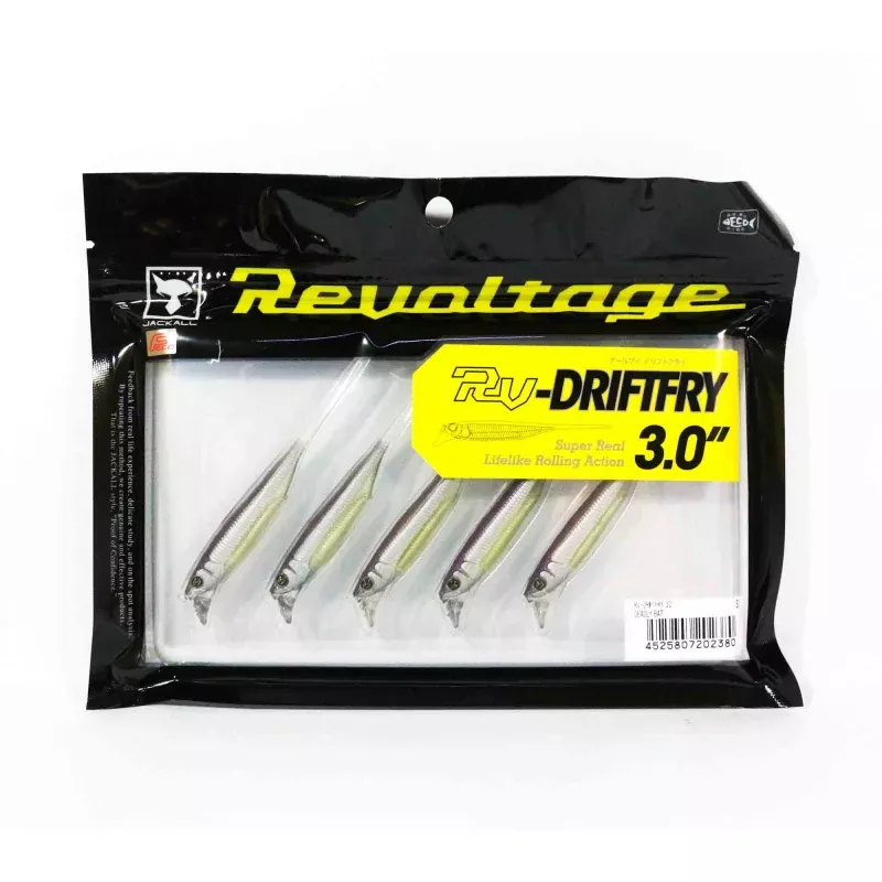 Jackall Soft Lure RV-Drift Fry 3 Inch Deadly Bait (2380)