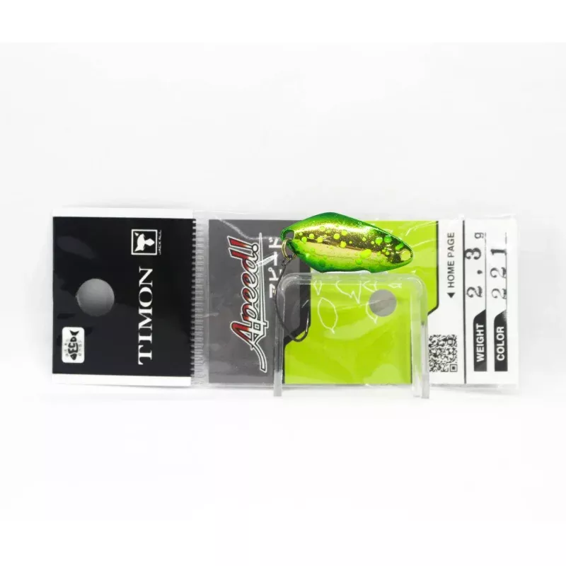 Jackall Timon Apeed Trout Spoon 2.3 grams 221 Itokatu Gre Meta Prg (4418)