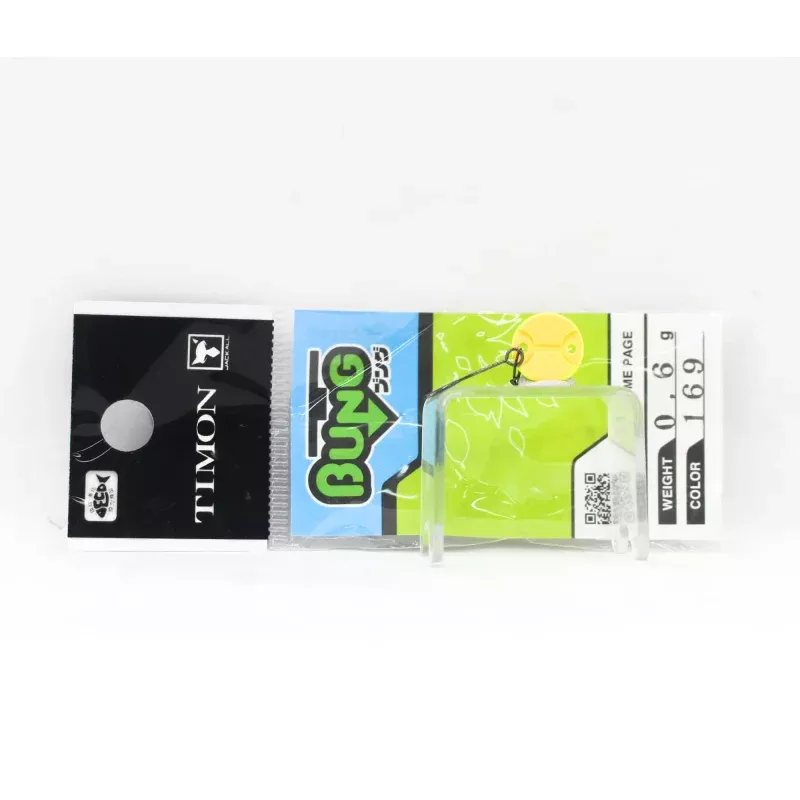 Jackall Timon Deka Bung 0.6 grams Sinking Lure 169 W Glow Oran Chart (9935)