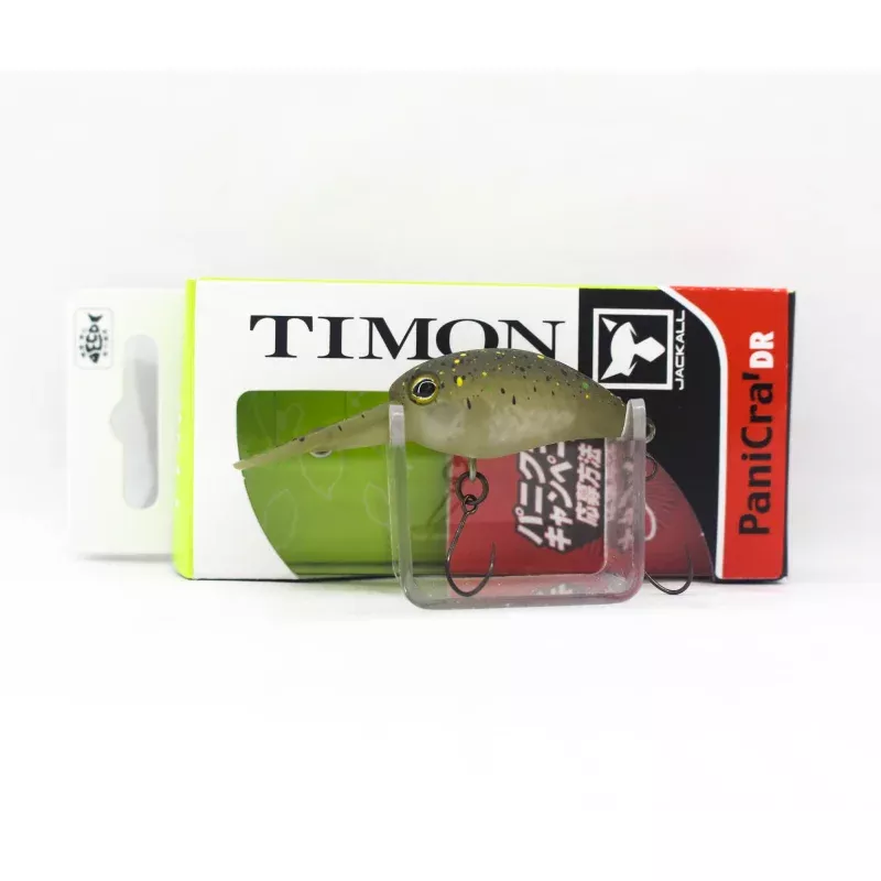Jackall Timon Panicra DR 32 mm Floating Lure Endo Glow Pelle Olive (6391)