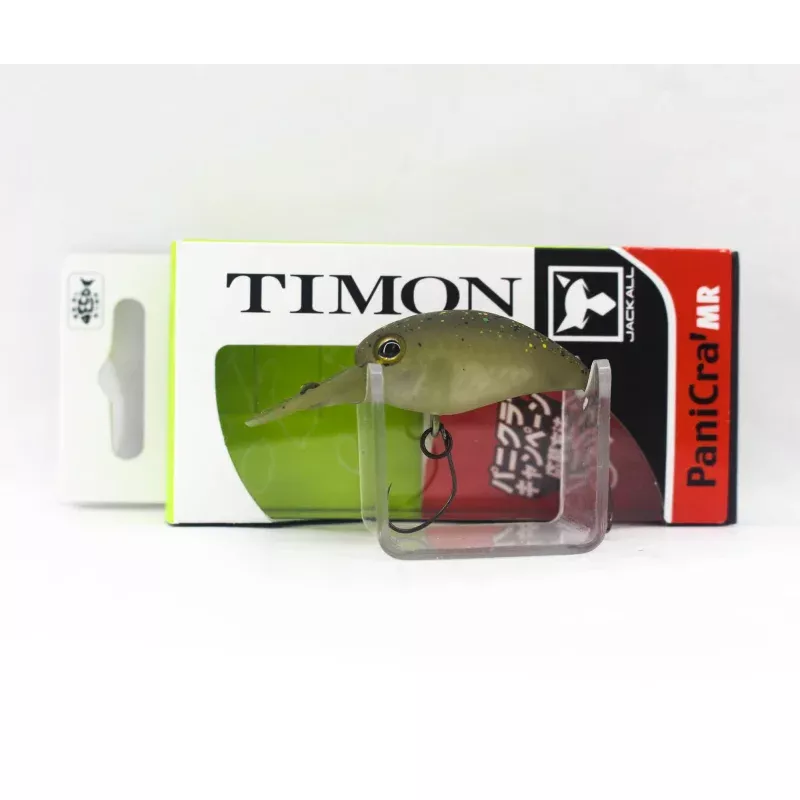 Jackall Timon Panicra MR 32 mm Floating Lure Endo Glow Pelle Olive (6247)