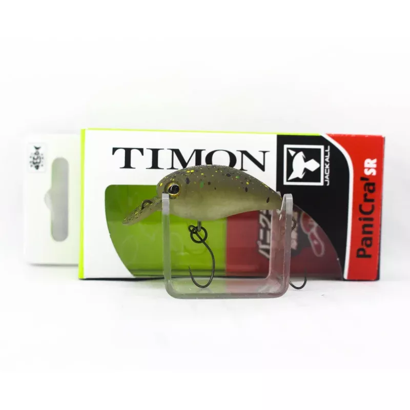 Jackall Timon Panicra SR 32 mm Floating Lure Endo Glow Pelle Olive (6094)