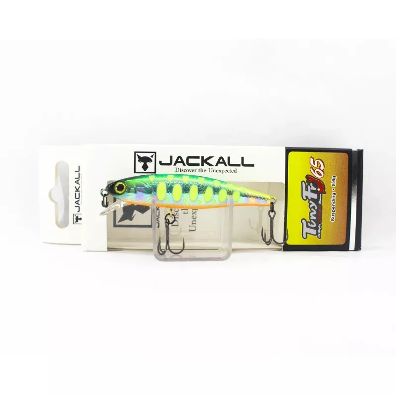 Jackall Tiny Fry 65SP Suspend Lure HL Flashing Chart Trout (2002)