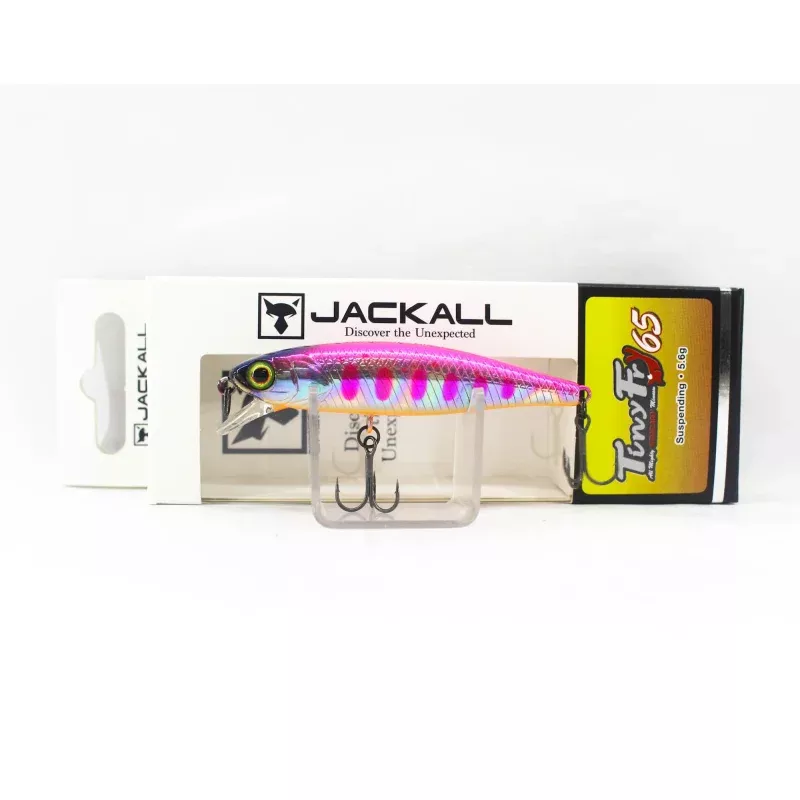 Jackall Tiny Fry 65SP Suspend Lure HL Flashing Pink Trout (1999)
