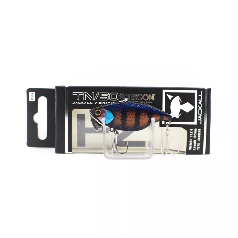 Jackall TN 50 Trigon Vibration Lure HS Impact Black (6231)