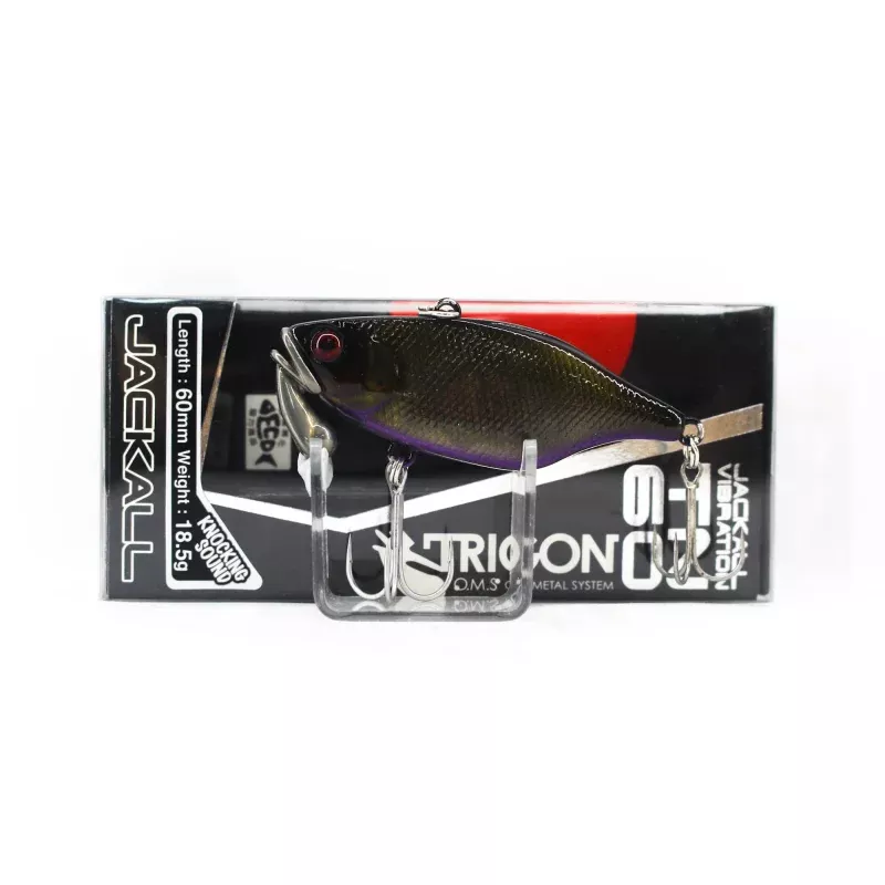 Jackall TN 60 Trigon Vibration Lure HL Black (4948)
