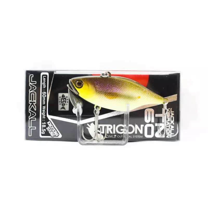 Jackall TN 60 Trigon Vibration Lure Kawashima Prism Wakasagi (3140)