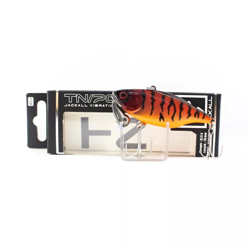 Jackall TN 70 Trigon Vibration Lure NH Red Tiger (3256)
