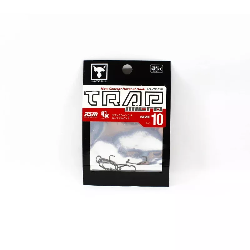Jackall Trap Micro Hover Strolling Hook Size 10 (8477)