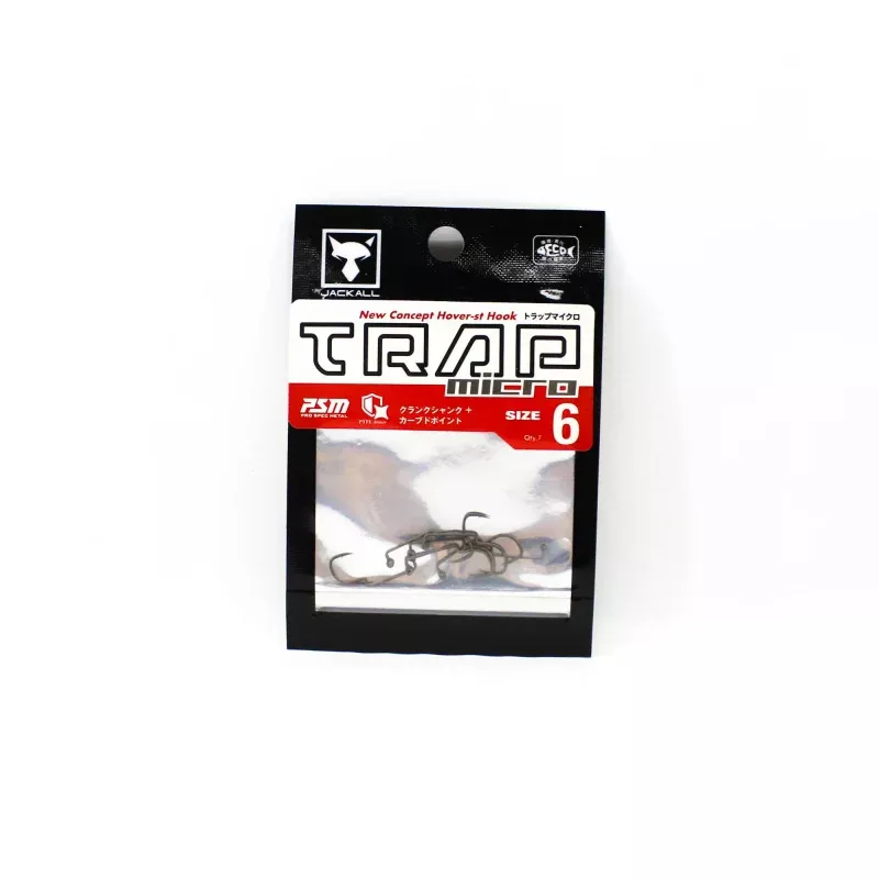 Jackall Trap Micro Hover Strolling Hook Size 6 (8491)