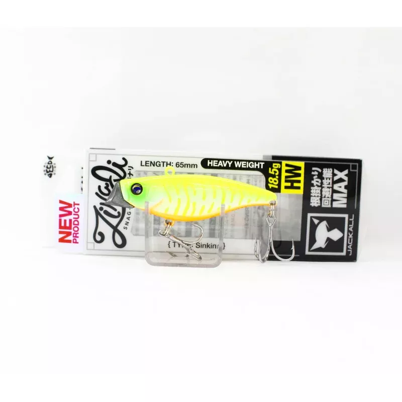 Jackall Zinali 63mm 24 grams Sinking Lure Glow Chart Pearl (5807)