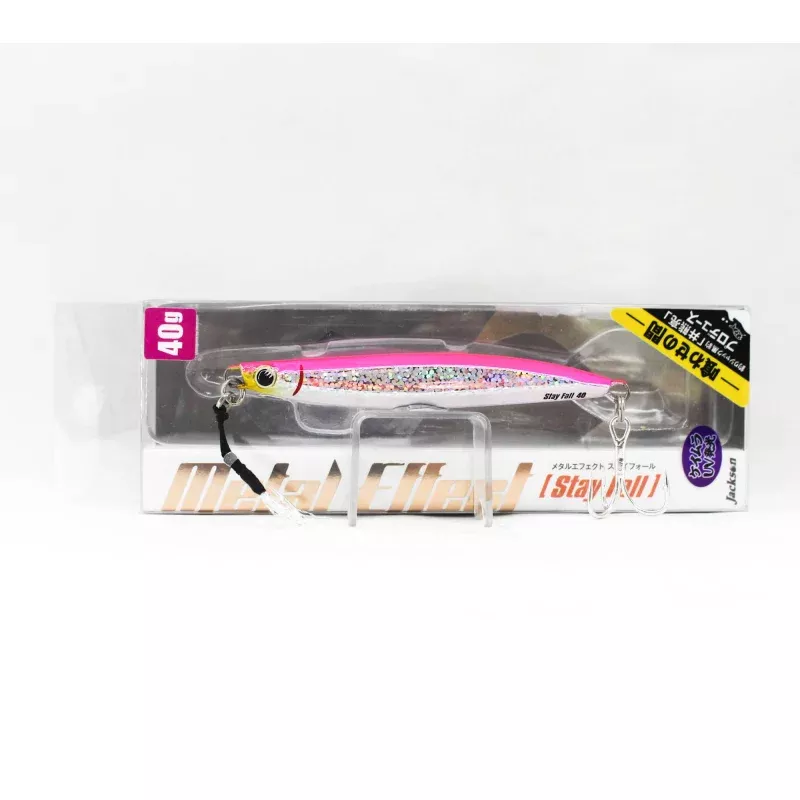 Jackson Metal Jig Metal Effect Stay Fall 40 grams BLP (4312)