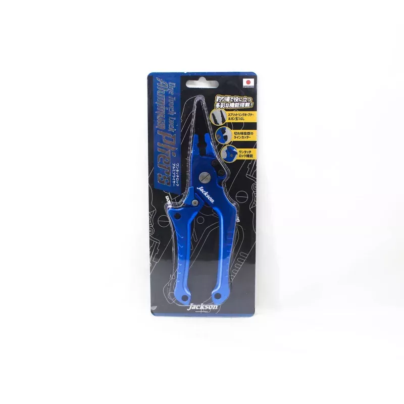 Jackson One Touch Lock Aluminum Pliers Blue (2700)