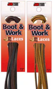 Jobsite Leather Boot & Work Laces 72″