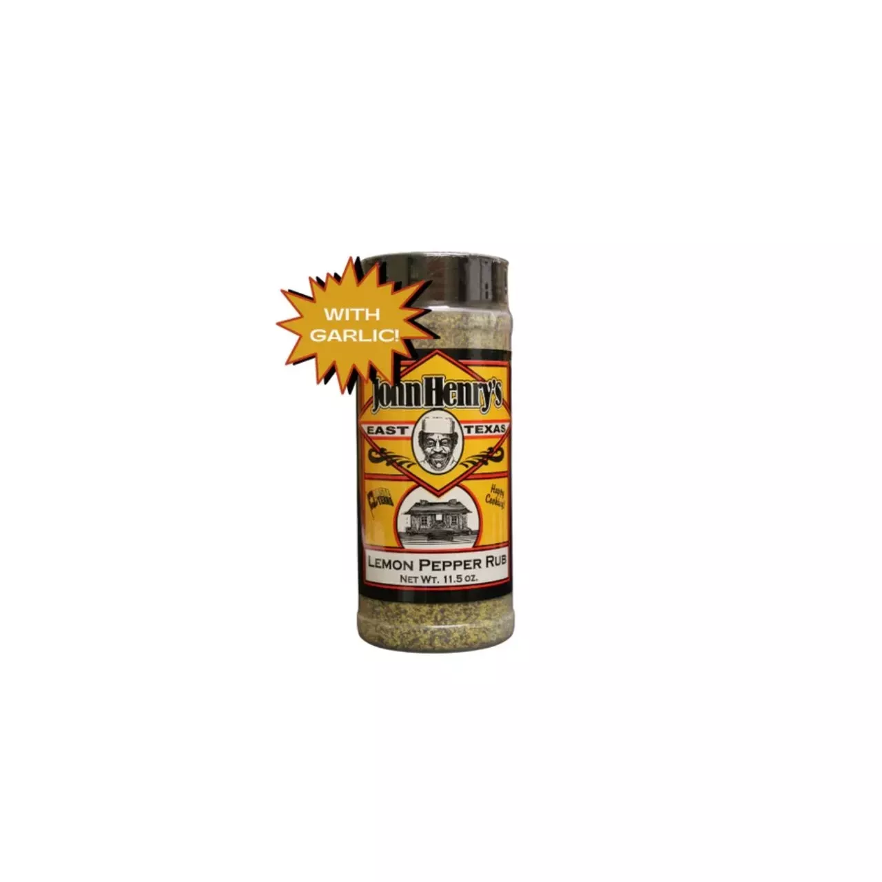 John Henry Lemon Pepper with Garlic 10 oz. Rub
