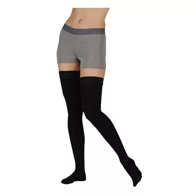 JUZO Soft Compression 20-30 mmHg FF Silicone Thigh High Stockings