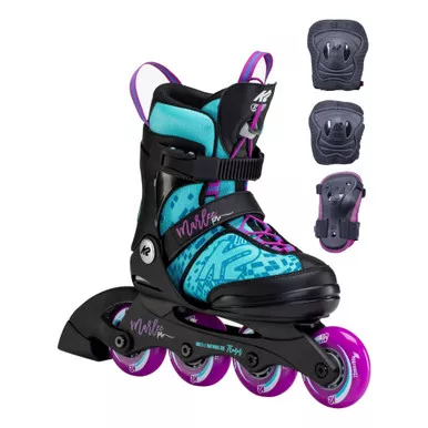 K2 SKATE Marlee Pro Pack Blue and Purple Inline Skates (I220203101)