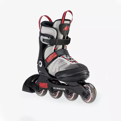 K2 SKATE Raider Gray Red Inline Skates (I190200101)