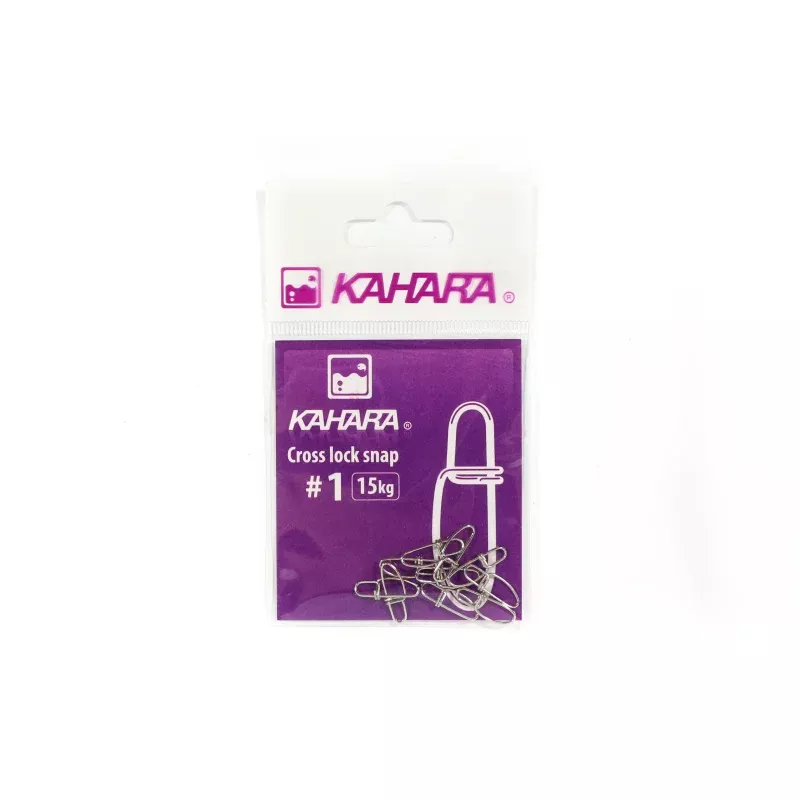 Kahara Cross Lock Lure Snap Size 1 (0676)