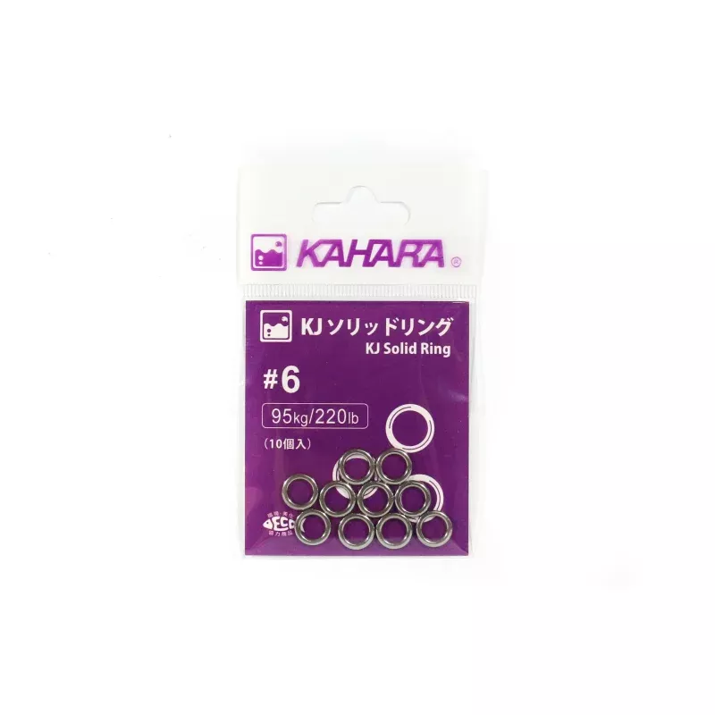 Kahara Solid Rings Stainless Steel Size 6-220lb (5718)