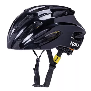 KALI PROTECTIVES Prime 2.0 Solid Gloss Black Bike Helmet (024112211)