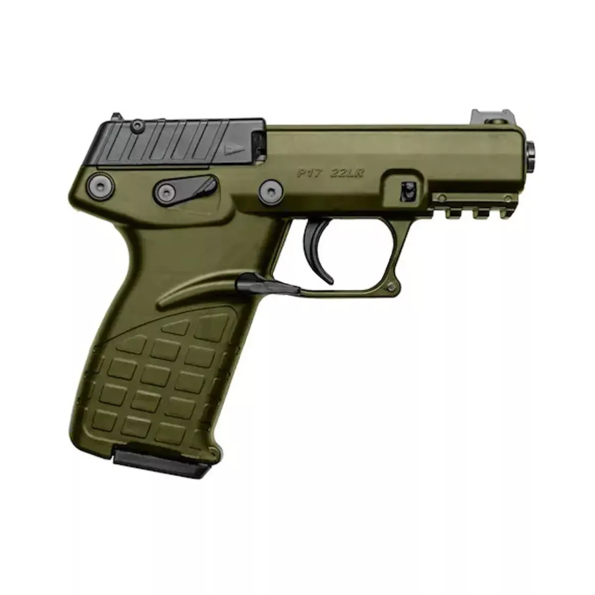 Kel-Tec P17 22 LR Pistol 3.80" Olive Drab Green P17BGRN