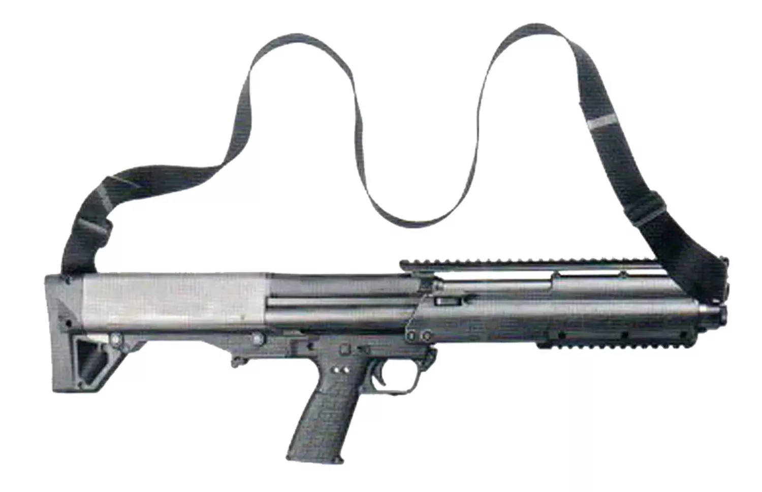 Kel-Tec Sling made of Black Nylon with Adjustable Design for AR Platform