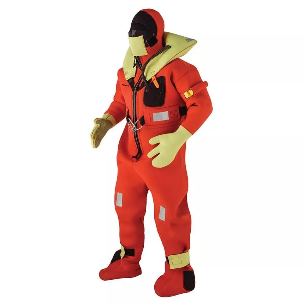 Kent Commerical Immersion Suit – USCG Only Version – Orange – Oversized – 154000-200-005-13