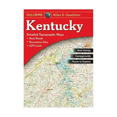 KENTUCKY DELORME ATLAS AND GAZETTER