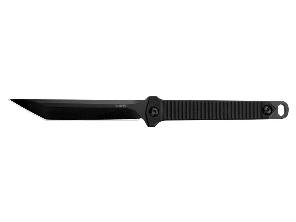 Kershaw 3.8″ 3Cr13MoV Tanto Blade Black Nylon Handle w/Sheath