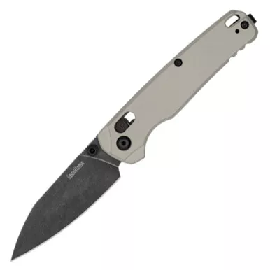 Kershaw Bel Air 3.1″ Folding Black Reverse Tanto Point 6061-T6 aluminum