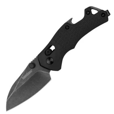 Kershaw Craze 2.35″ Folding Reverse Tanto Point BlackWash Glass-filled nylon