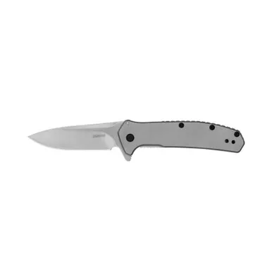 Kershaw Outcome Folding Assisted Open Clip Point 2.8" Silver