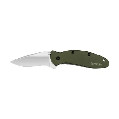 Kershaw Scallion Folding Kife Drop Point 2.4" Olive