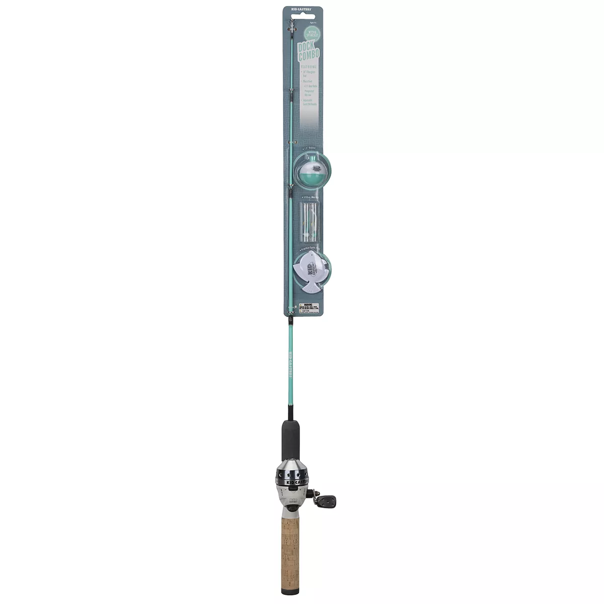 Kid Casters Spincast Dock Combo - Blue
