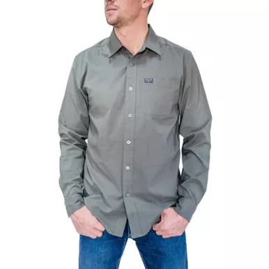 KIMES RANCH Men’s Linville Long Sleeve Solid Shirt