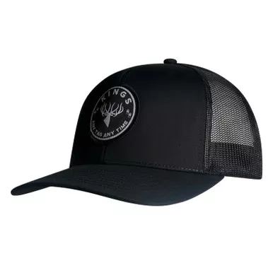 KINGS CAMO Eclipse Black Patch Hat (112-B/B-ECLIPSE)
