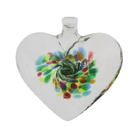 Kitras Art Glass Heart of Intention