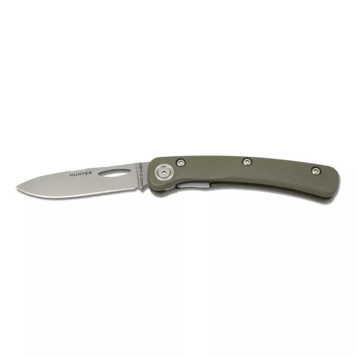 Knives of Alaska Featherlight Hunter D2 OD G10