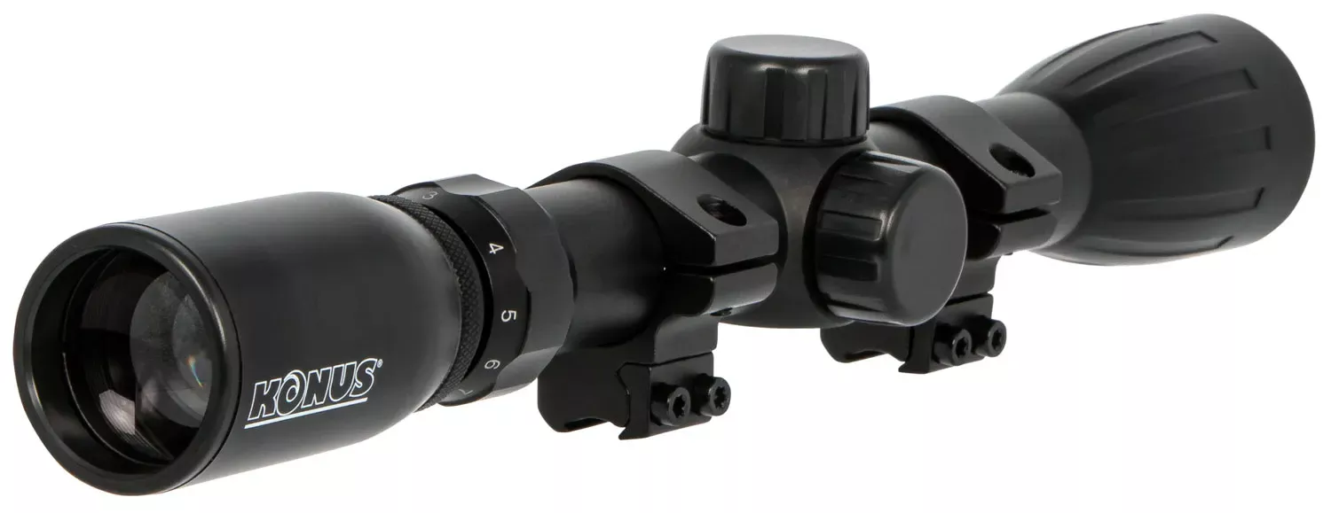 Konus KonusFireMatte Black 3-9x32mm 1″ Tube